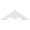 Ekena Millwork Vanguard Architectural Grade PVC Gable Bracket, 36"W x 12"H x 4"D x 4"F, 8/12 Pitch GBP036X12X0404VAN00 - alternate 2